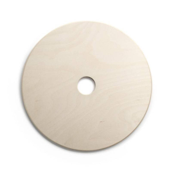 Pantalla disco de madera neutro personalizable