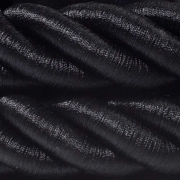 Cordón 3XL ø30mm tejido en negro - TM04