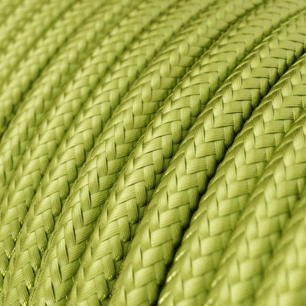 Cable redondo tejido en kiwi - RM32